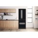 Hotpoint Ariston FFU4D.1 K frigorifero side-by-side Libera installazione 399 L Nero 6