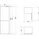 Hotpoint Ariston HBNF 55181 W AQUA UK Libera installazione 245 L Bianco 16