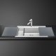 Smeg VR78 lavello Lavello montato su piano Rettangolare Acciaio inox 10