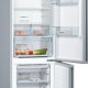 Bosch Serie 4 KGN39VI3A frigorifero con congelatore Libera installazione 366 L Acciaio inox 3