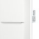 Gorenje NRK6192AW4 Libera installazione 300 L Bianco 11
