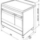 Smeg SCB92MPX5 cucina Gas Acciaio inox 3
