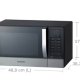 Samsung GE89MP-S forno a microonde Argento 23 L 850 W 3