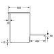 Bosch HCA853320F cucina Elettrico Ceramica Bianco 7