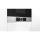 Bosch Serie 8 BFL634GS1B forno a microonde Acciaio spazzolato Da incasso 21 L 900 W 4