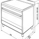 Smeg BG91RW9 cucina Elettrico Gas Borgogna 3