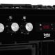 Beko KDVF100K cucina Elettrico Gas Nero 6