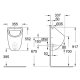 GROHE Bau Ceramic orinatoio 3