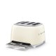 Smeg TSF03CRUK tostapane 4 4 fetta/e 2000 W Crema 4