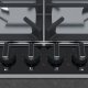 Neff T26DA59N0 piano cottura Acciaio inox Da incasso 60 cm Gas 4 Fornello(i) 5