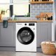 Beko WY104PB44TW lavatrice Caricamento frontale 10 kg 1400 Giri/min Bianco 8