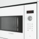 Bosch Serie 4 BFL553MW0B forno a microonde Nero, Bianco Solo microonde Da incasso 25 L 900 W 3