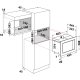 Hotpoint Ariston MWH122.1X Microonde combinato Superficie piana 20 L 800 W 12