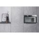 Hotpoint Ariston MD 344 IX H Nero, Acciaio inox Microonde con grill Da incasso 31 L 1000 W 7