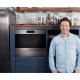 Hotpoint MN 314 IX H forno a microonde Da incasso Microonde combinato 22 L 750 W Nero, Acciaio inossidabile 8