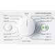 Indesit XWDE 751480X W UK lavasciuga Libera installazione Caricamento frontale Bianco 11