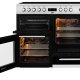 Beko KDVC100X cucina Elettrico Ceramica Acciaio inox 3