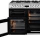 Beko KDVF100X cucina Elettrico Gas Acciaio inox 3