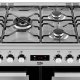 Beko KDVF100X cucina Elettrico Gas Acciaio inox 4