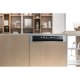 Hotpoint Ariston HBC 2B19 X UK lavastoviglie A scomparsa parziale 13 coperti F 10