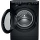 Hotpoint Ariston NSWM 1043C BS UK lavatrice Caricamento frontale 10 kg 1400 Giri/min Nero 4