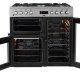 Beko KDVF90X cucina Elettrico Gas Acciaio inox 3