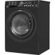 Hotpoint Ariston FDL 9640K UK lavasciuga Libera installazione Caricamento frontale Nero 3
