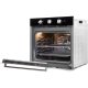 Indesit IFW 6330 BL UK forno 66 L Nero, Acciaio inox 3