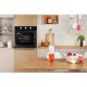 Indesit IFW 6330 BL UK forno 66 L Nero, Acciaio inox 5