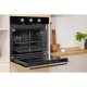 Indesit IFW 6330 BL UK forno 66 L Nero, Acciaio inox 9