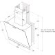 Hotpoint Ariston PHVP 8.7F LT K Cappa aspirante a parete Nero 713 m³/h 6