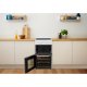 Indesit ID5V92KMW/UK cucina Elettrico Ceramica Nero, Bianco 4