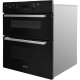 Indesit IDU 6340 BL forno 96 L 5100 W Nero, Acciaio inox 3