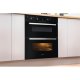 Indesit IDU 6340 BL forno 96 L 5100 W Nero, Acciaio inox 8