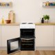 Indesit ID5E92KMW/UK cucina Elettrico Nero, Bianco 14