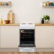 Indesit IS5E4KHW/UK cucina Elettrico Nero, Bianco 13