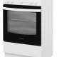 Indesit IS5G1KMW/U cucina Gas Nero, Bianco 4