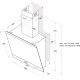 Hotpoint Ariston PHVP 6.6F LM K Cappa aspirante a parete Nero 647 m³/h 6