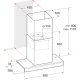Hotpoint Ariston PHBG9.8LTSIX Cappa aspirante a parete Nero, Acciaio inox 757 m³/h 6