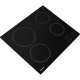 Hotpoint Ariston HR 612 C H Nero Da incasso 58 cm Ceramica 4 Fornello(i) 4