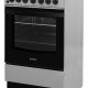 Indesit IS5G4PHSS/UK cucina Elettrico Gas Nero, Acciaio inox 6