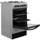 Indesit IS5G4PHSS/UK cucina Elettrico Gas Nero, Acciaio inox 8