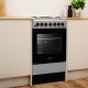 Indesit IS5G4PHSS/UK Cucina Elettrico Gas Nero, Acciaio inox 12