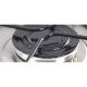 Hotpoint Ariston PAN 642 IX/H Nero, Acciaio inox Da incasso 58 cm Gas 4 Fornello(i) 7