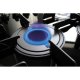 Hotpoint Ariston FTGHG 641 D/H(BK) Nero Da incasso 60 cm Gas 4 Fornello(i) 6