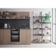 Hotpoint Ariston HARG60K cucina Gas Nero 3