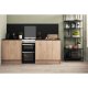 Hotpoint Ariston HD5G00CCX Cucina Gas Nero, Acciaio inox 3