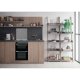 Hotpoint Ariston HD5G00CCX Cucina Gas Nero, Acciaio inox 4