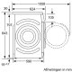 Siemens WM16S7C1NL lavatrice Caricamento frontale 8 kg 1600 Giri/min Bianco 4