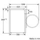 Bosch WVH28360FF lavasciuga Libera installazione Caricamento frontale Bianco 4